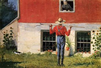 Winslow Homer : Rustic Courtship